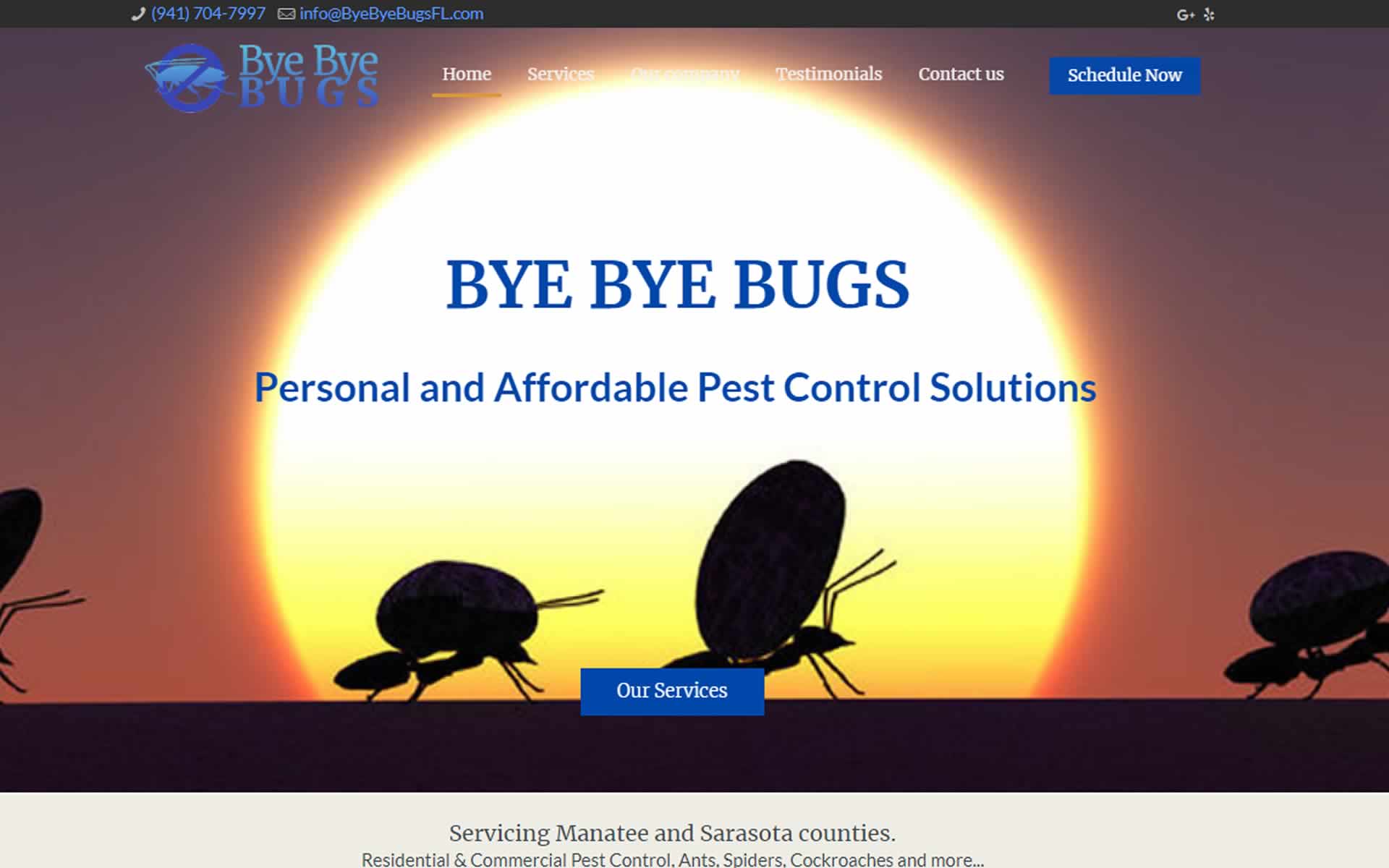 Bye Bye Bugs Pest Control